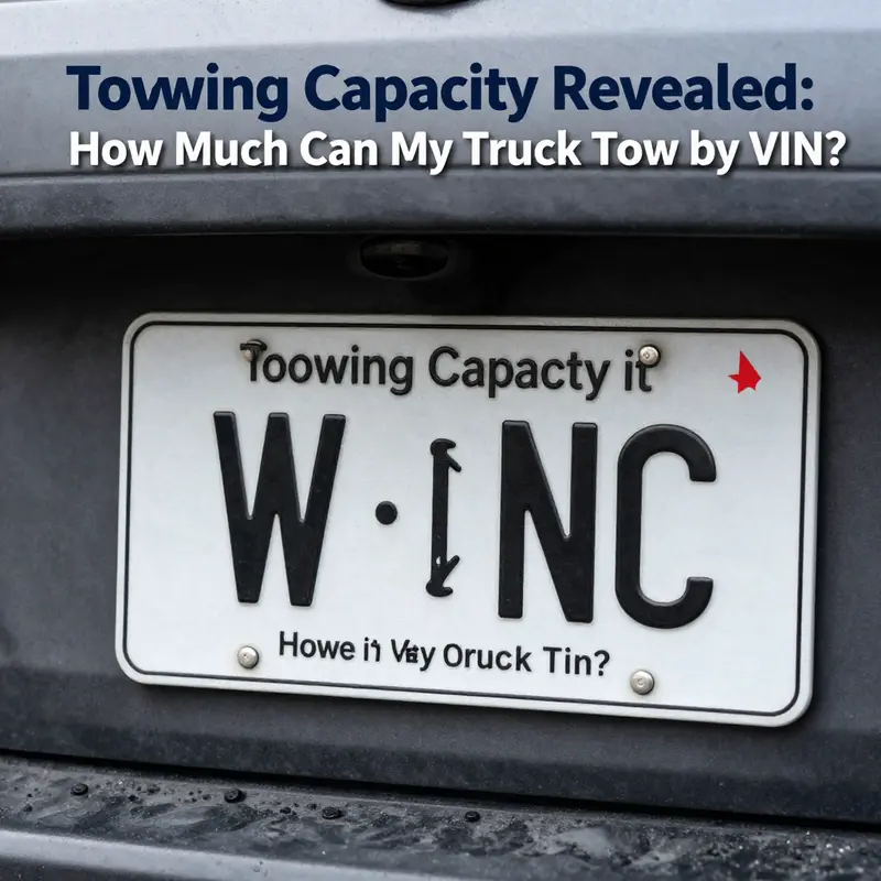 Visualizing towing capacity limits and safety considerations.