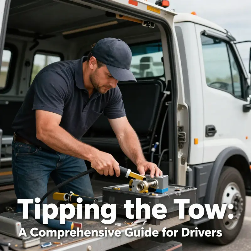 Understanding the service charge and the basics of tipping a tow truck driver.
