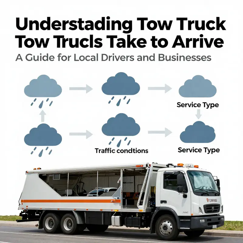 Tow trucks in urban environments often have faster response times due to higher service provider density.