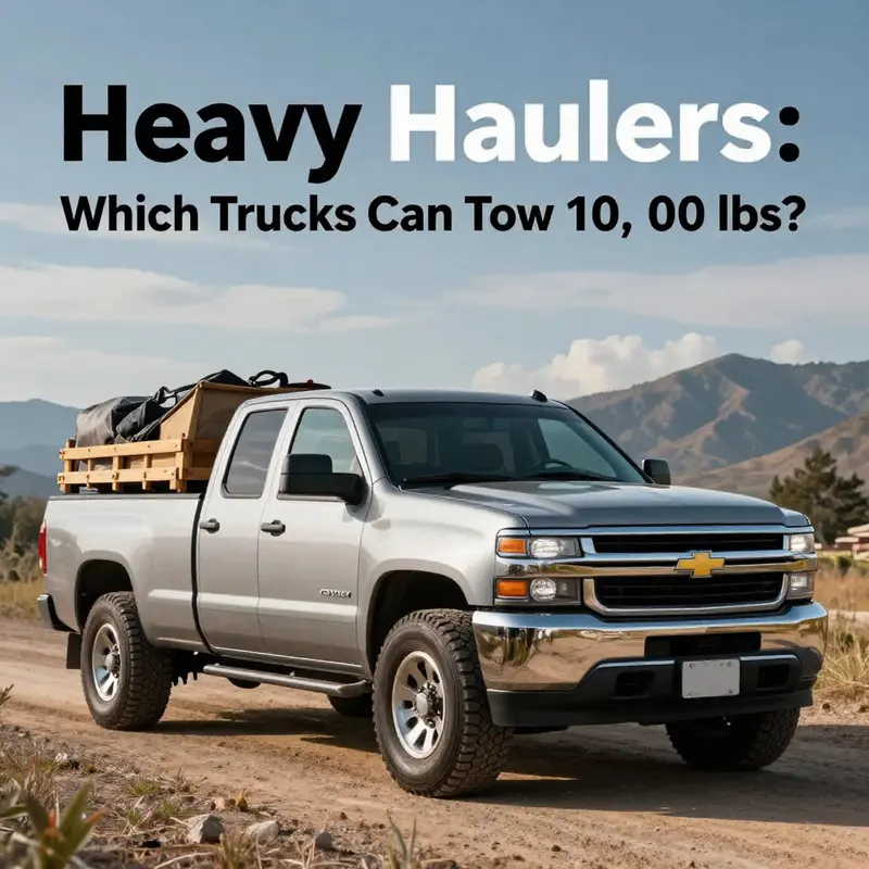 Heavy-duty trucks are engineered for maximum towing strength and reliability.