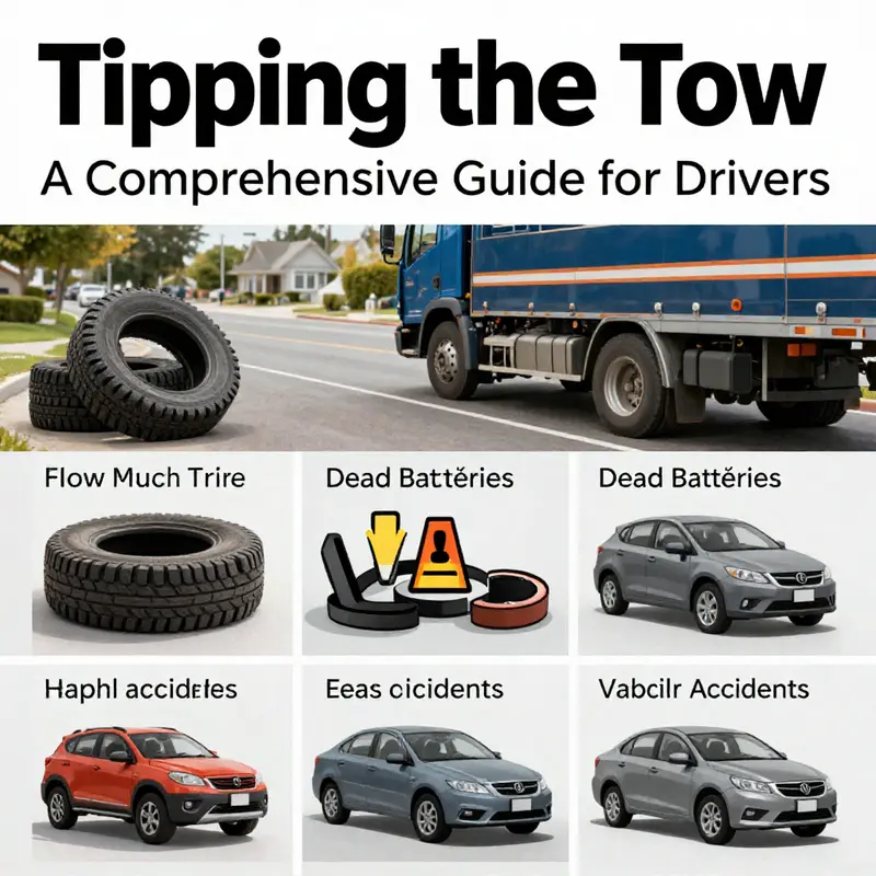 Understanding the service charge and the basics of tipping a tow truck driver.
