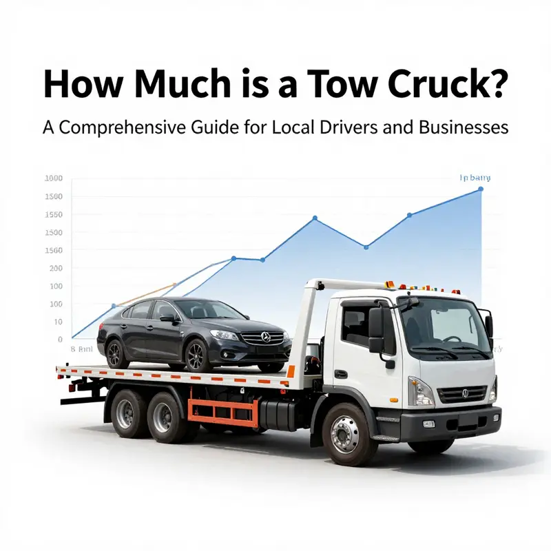 A small, light-duty tow truck ideal for urban towing solutions.