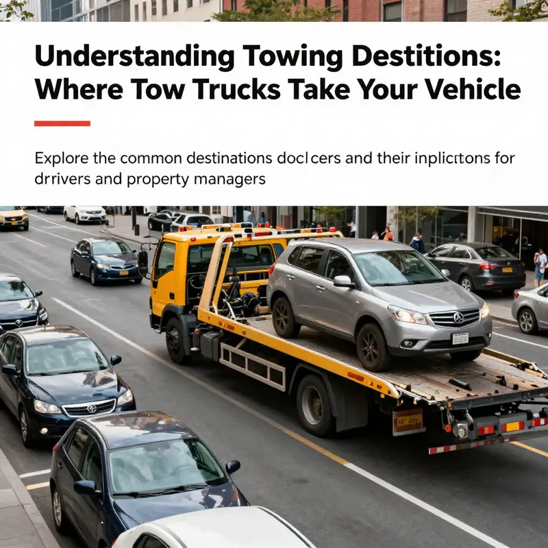 A tow truck operating on city roads, illustrating the everyday role of towing services in vehicle management.