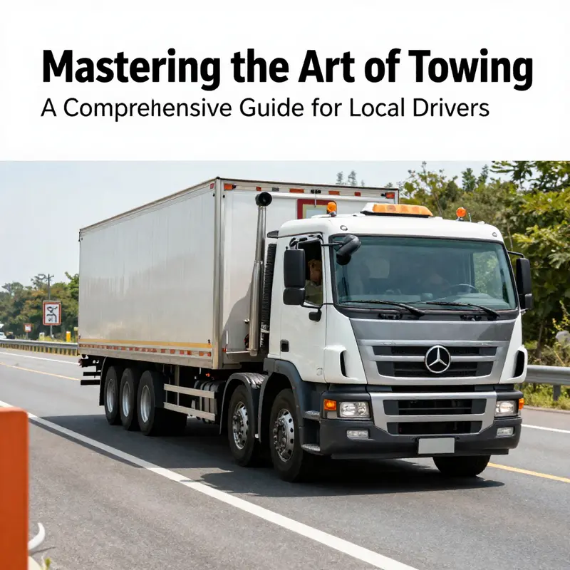 Conducting thorough vehicle checks before towing operations.