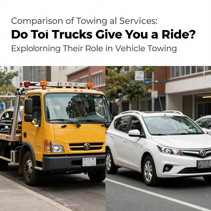 A tow truck ready to assist a broken-down vehicle, emphasizing its primary role in vehicle transport.