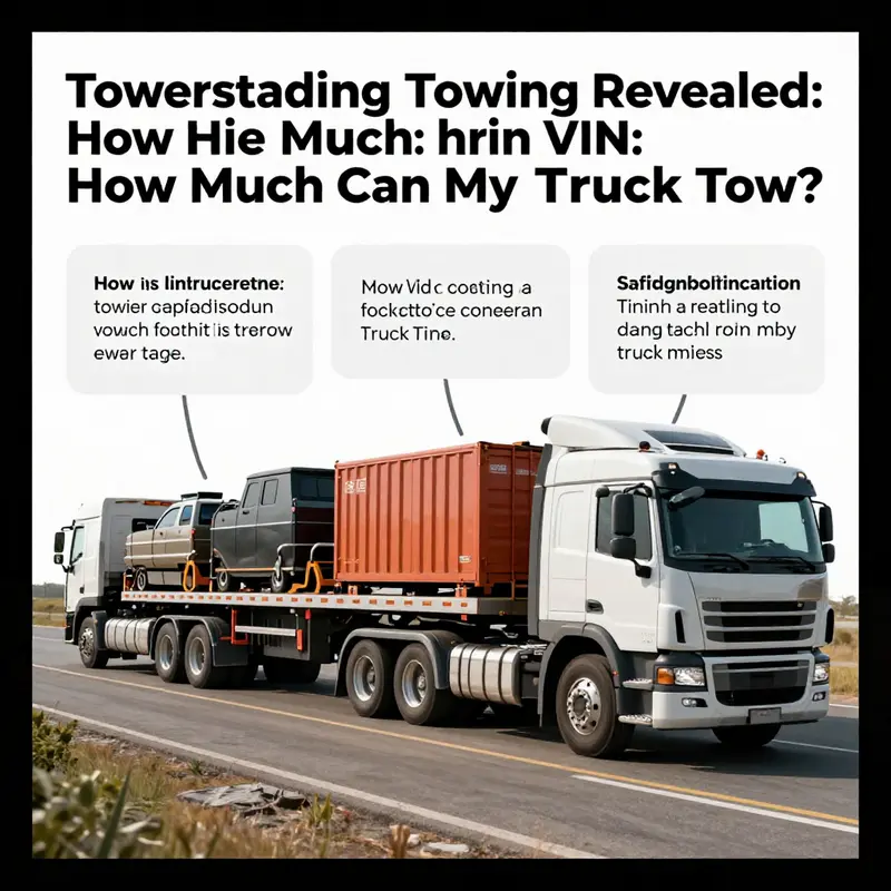Visualizing towing capacity limits and safety considerations.