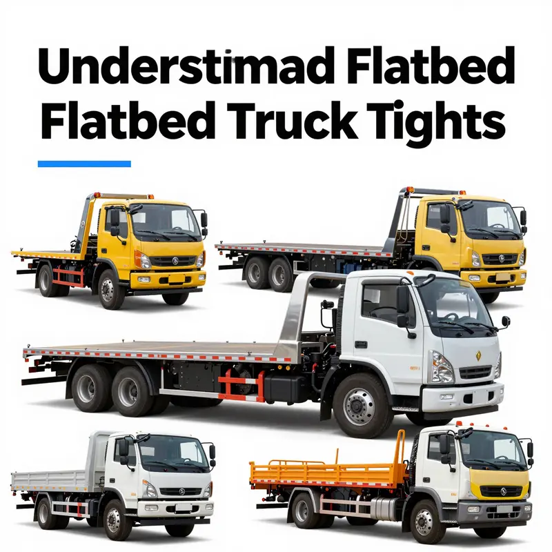 Visual representation of a flatbed tow truck’s curb weight and GVW.