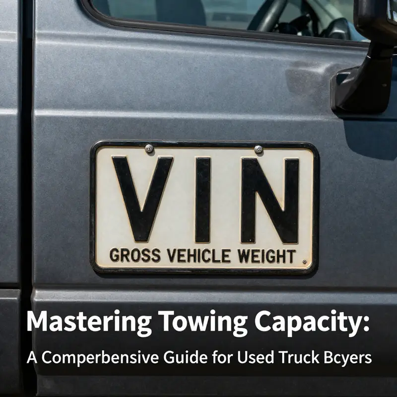Understanding the key sections of a truck registration certificate helps identify towing capacity.