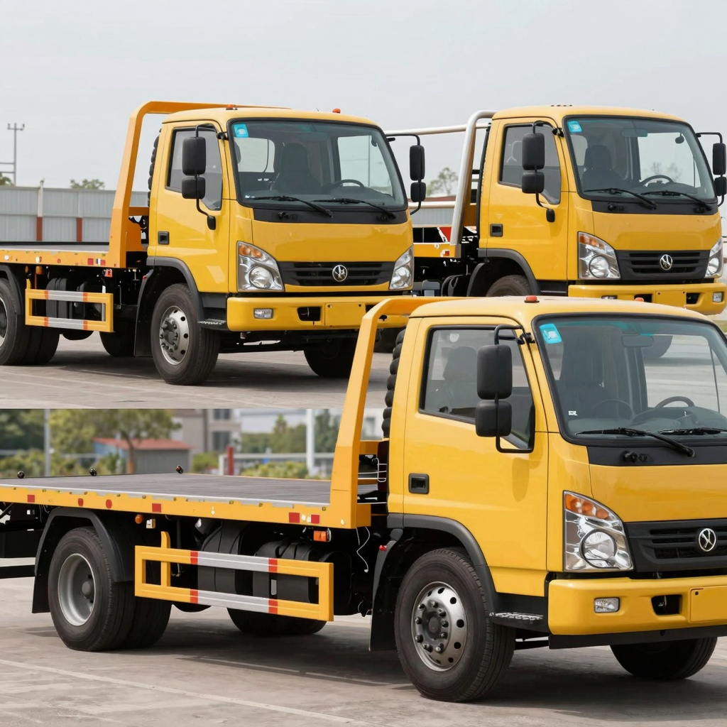 Flatbed Tow Truck