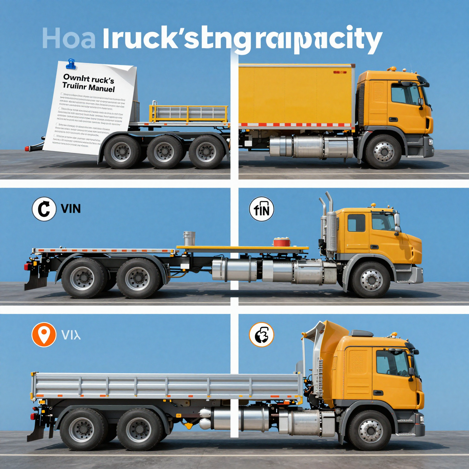 How to find towing capacity of truck