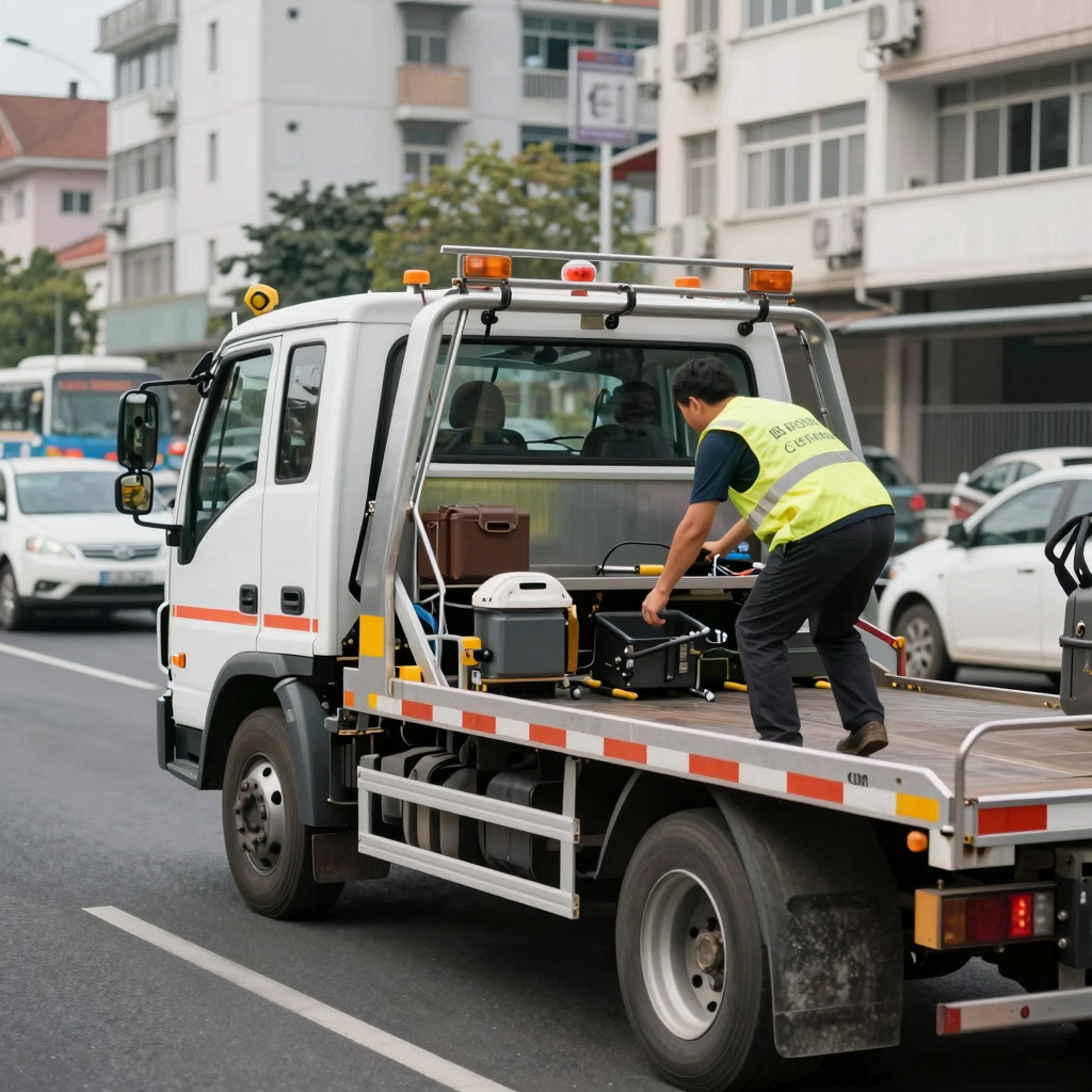 Towing Service in Action