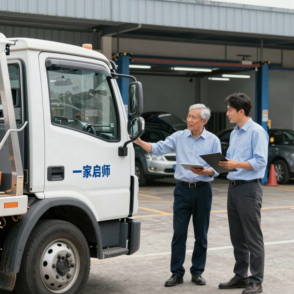 Collaboration between tow truck company and auto repair shop