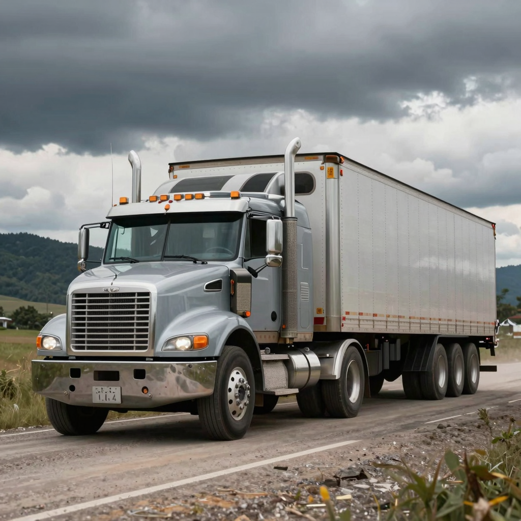 Powerful Truck Towing