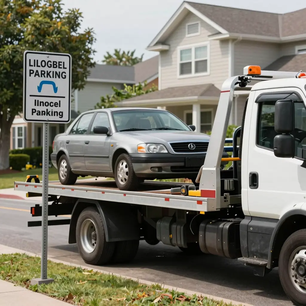 Tow Truck in Action